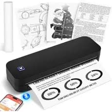 Impressora de Etiquetas Térmica, Bluetooth e USB, largura de impressão 57–216 mm, para Empresas, Lojas e Casa