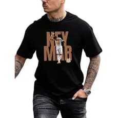 Camiseta Masculina Streetwear Baila Neymar Futebol Arte Algodão Premium