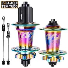 Par de Cubo k7 Barulhento Tanke Camaleão 36 Furos Disco Mtb Grau Padrão Hg Shimano