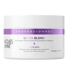 Máscara Tratamento Loiro Desamarelador Matizador Ultra Blond Jacques Janine 240g