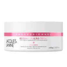 Máscara Tratamento Creme Reconstrução Total Jacques Janine 80g