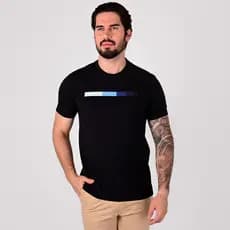 Camiseta Acostamento Skyline Preto