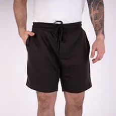 Bermuda John John Moletom Marrom