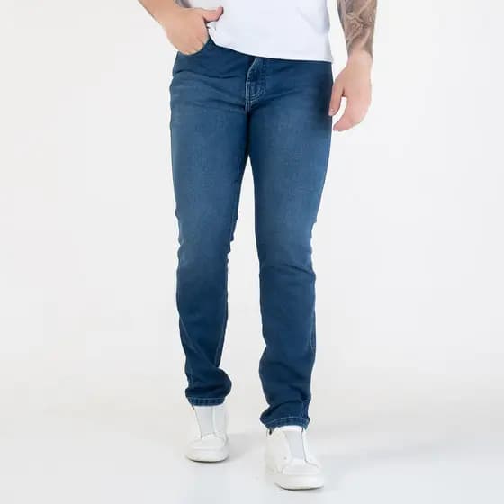 Calça Jeans John John Skinny Barbad Azul Escuro