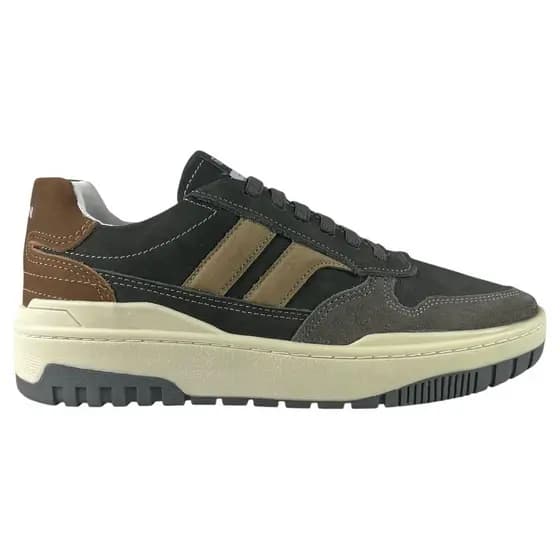 Tênis Casual Masculino Ferracini Max Couro Legítimo Original e Confortável