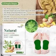 Adesivo Detox para os Pés – Limpeza do Corpo, Alívio do Cansaço e Bem-Estar Natural