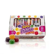 Balas De Goma Frutas Sortidas Tubo  C\30 Unidades 930g - KuKy -Tem Mais Variedades