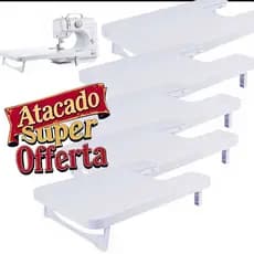 Kit Mesas Extensoras Para Máquina de Costura Compacta 12 pontos Mesa Extensora de Apoio