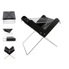 Mini Churrasqueira Super Grill Portátil Fácil Manuseio Camping (6529C)