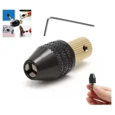 Kit de MINI Mandril de Aperto Rápido 3,2mm P/ Micro Retífica e Micro Motor - 5041