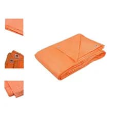 Lona Camping Impermeável Festa Multiuso 3x2 Mts Laranja