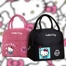 Bolsa Térmica Modelo Hello Kitty – Lancheira com Isolamento Térmico | Ideal para Marmita Fitness Escola Trabalho Lazer