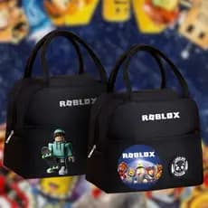 Bolsa Térmica Lancheira Roblox - Isolamento Térmico - Marmita - Espaçosa - Fitness Escola Trabalho Lazer