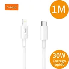 Cabo Carregador iphone Lightning Tipo C 1m de Carregamento Rápido Para iphone 13 XR 11 12 14 14 pro 13 promax 14plus