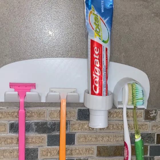 Kit Organizador Pasta de Dente/Escova de Dente/Presto Barba