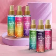 Kit 6 Body Splash Linha Face Beautiful - Lançamento