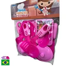 Kit Brinquedo 12 Peças Minha Primeira Mini Cozinha, Panelinhas de Brinquedo  Company Kids