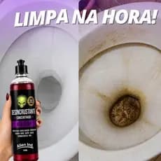 Limpa Pisos Rústicos Banheiro Vaso Sanitário Ferrugem Desincrustante Concentrado 500ml