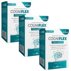Cogniflex 60 Cápsulas Kit com 3 Capsulas - Colina - Metalab - Vitaminas