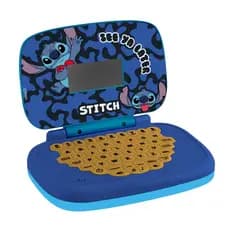 💻✨ Laptop Infantil Educativo Bilíngue Stitch – Candide Disney | 6 Atividades