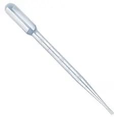 PIPETA PASTEUR 3ML GRADUADA NAO ESTERIL C/100