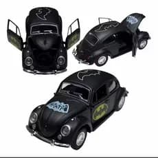 Miniatura Fusquinha Fusca Carrinho Coleção Em Metal Fricção Carro Abre Capô HOMEM ARANHA