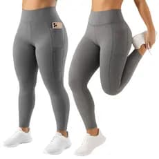 Calça Legging Feminina com Bolso Lateral | Modeladora | Conforto para Treino e Uso Diário