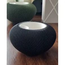 Vaso Pequeno de Plantas e Flores Modernos com Auto Irrigação Design Texturizado e Elegante