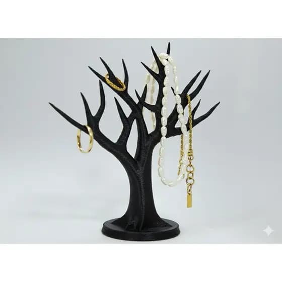 Porta Joias Decorativo em forma de árvore Organizador para Bijuterias brincos pulseiras colares