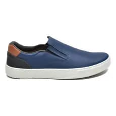 Sapatênis Masculino Slip On Tênis Confortável Calce Rápido