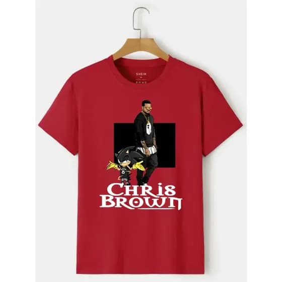 Camiseta Chris Brown Exclusiva Show 21 Dez Camisa Algodão Feminina Masculina Unissex Hip Hop Cantor Musica T Shirts