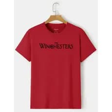 Camiseta The Winchesters Sobrenatural Dean e Sam Série Camisa Premium Supernatural Redonda Unissex Feminino Masculino