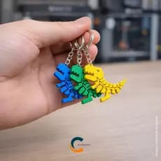 Chaveiro Articulado T-Rex Dinossauro Para Lembrancinhas ou Brinde