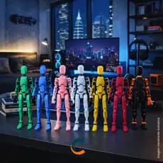 Boneco Dummy 13 - Boneco Articulado Action Figure Kit Acessórios Dummy 13 Suporte Articulado