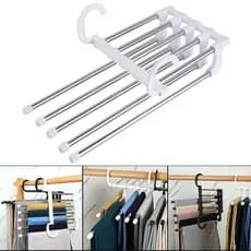 Cabide Organizador para Calças em Inox