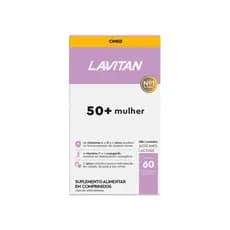 Suplemento Alimentar Lavitan 50+ Mulher com 60 Comprimidos