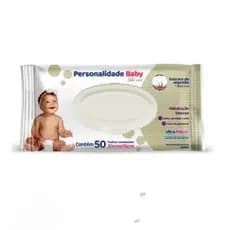 Toalhas Umedecidas Personalidade Baby Total Care 50 Uni 20x15