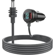 2m/3M Para Starlink Mini Carregador De Carro Duplo USB 12V-24V DC Cabo & Voltímetro Isqueiro À Prova Dwaterproof Água
