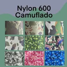Tecido Nylon 600 Camuflado - 50cm X 150cm- varias estampas - para bolsas e mochilas