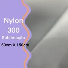 Tecido Nylon 300 sublimação branco - para bolsas e mochilas