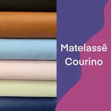 Sintético Courino Dijon Matelassê - 50cmX140cm - para bolsas e mochilas