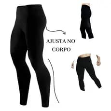 Kit 4 Segunda Pele Masculina Térmica Inverno Forro Macio Sem Pé Aquecimento Corporal Uso Diário