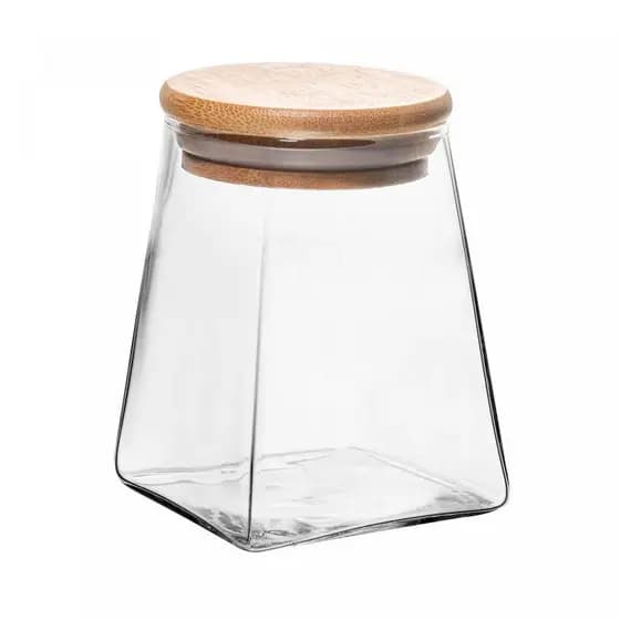 Porta Mantimentos de Vidro Borossilicato com Tampa de 500Ml
