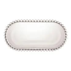 Travessa De Cristal Pearl 24x12x2cm 28386 Wolff
