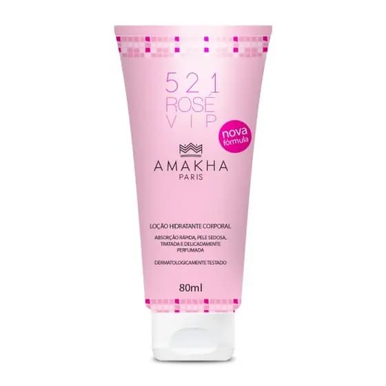 Creme Hidratante para o Corpo 521 Vip Rose 80ml | Amakha Paris