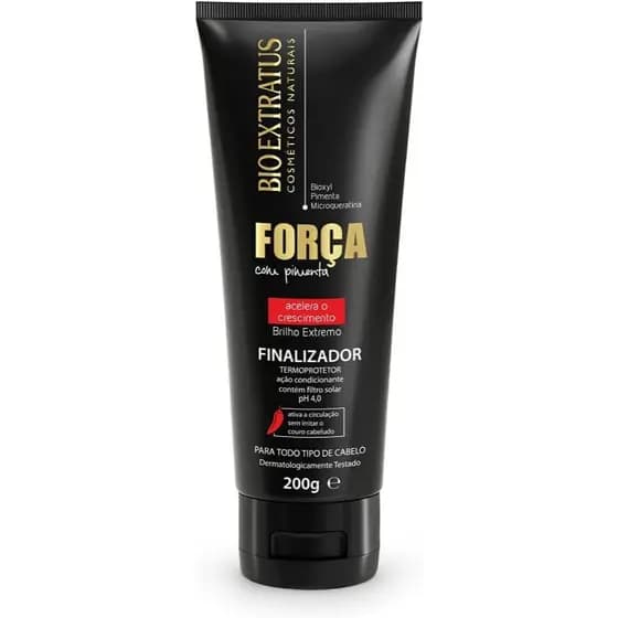 FINALIZADOR FORÇA COM PIMENTA 200ML BIO EXTRATUS