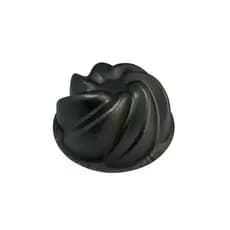 Forma Assadeira Bolo Piscina Vulcão Grafite  Antiaderente Premium Forma Vulcão Grafite 23×8,5 cm