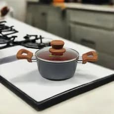 Panela Caçarola Antiaderente Cerâmica Indução 22 cm