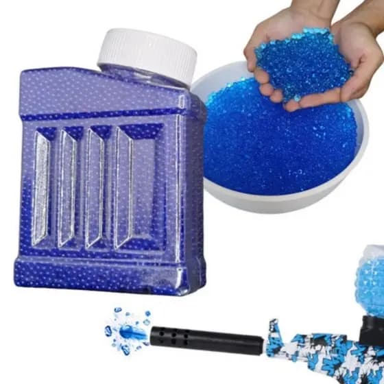 Bolinhas De Gel Decoração Orbeez Gelblaster (7 A 8mm) 20.000