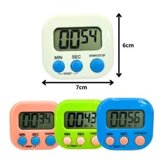 Timer Digital Cronometro de Cozinha Com Imã Temporizador Relógio